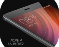Xiaomi Redmi Note 4 Launcher