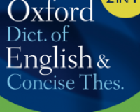 Dicionário Oxford de Inglês & dicionário de sinônimos