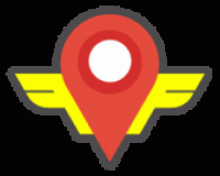 Gefälschter GPS-Standort-Floater