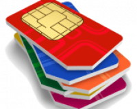 Cartão SIM e transferência de contatos